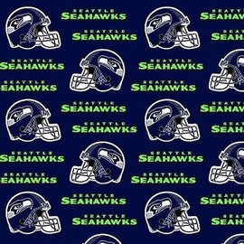 Seattle Football Dog Bandana (Large)