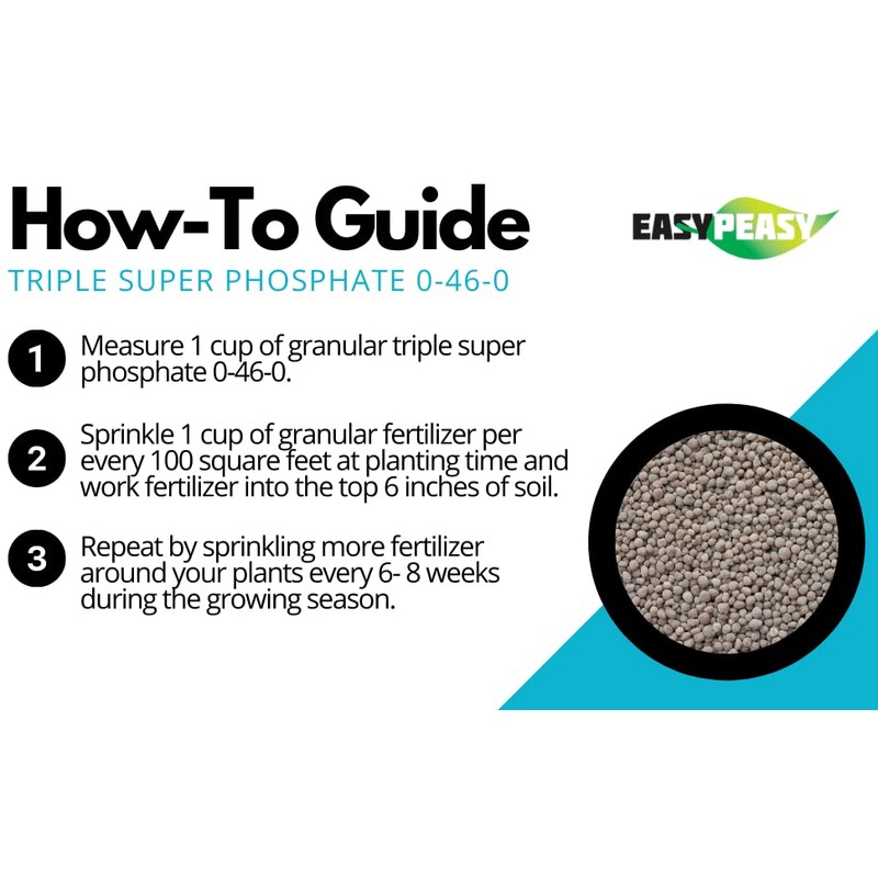 TRIPLE SUPER PHOSPHATE FERTILIZER 0-46-0 | phosphorus fertilizer for gardens,