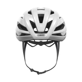 ABUS StormChaser Road Bike Helmet - Lightweight and Comfortable Professional Cycling Helmet for Men and Women - White, Size L