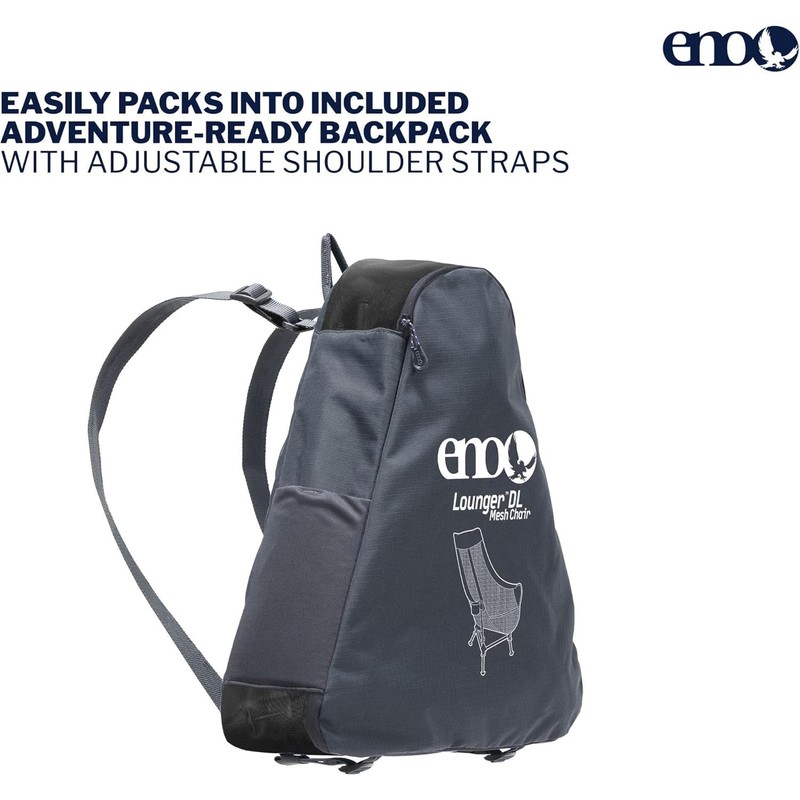 ENO Lounger DL Chair Mesh - Slate Grey