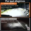 Focos Led H4/9003/hb2 Lupa Alta Y Baja Auto Motocicleta