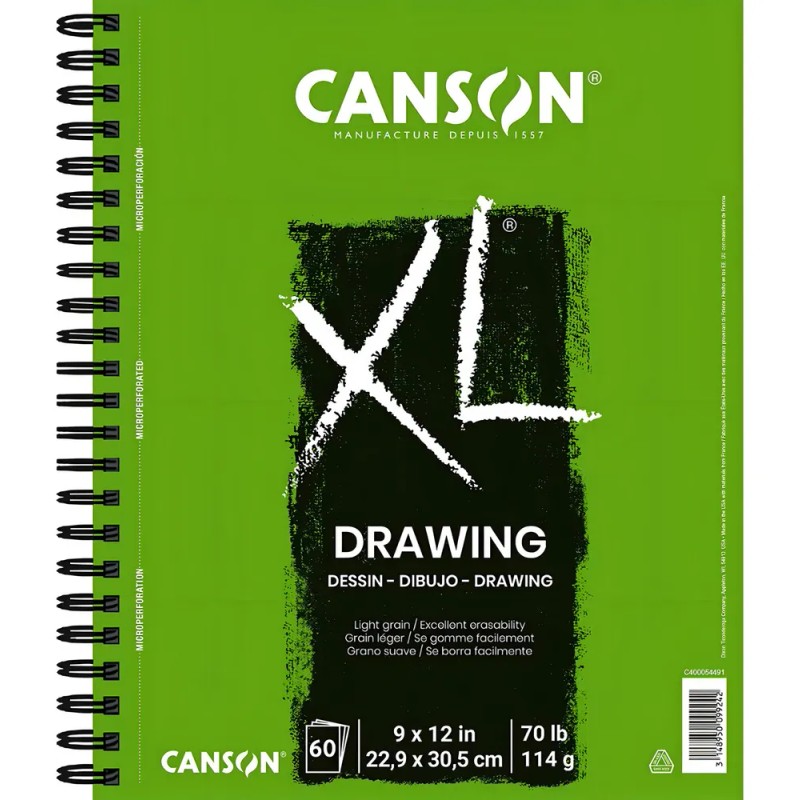 Block Dibujo Bocetos Canson Drawing Arte 22.9 X 30.5 60h