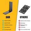 Heavy Duty Folding Butt Hinges,Table Flat Hinges Heavy Duty,270 Degree