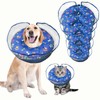 Dog Cone Soft Comfy Inflatable Collar for Small Medium Large