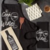DII Cook for Wine Print Chef Apron