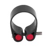 31.8mm Carbon Fiber Mountain Bike Bicycle Seat Post Clamp Quick