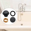 F Fityle Bathtub Drain Tip Coarse Thread Replacement Single Hole