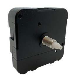 New Quartz Reverse Backwards Barbers Ticking Clock Movement Mechanism Motor 160mm Long Black Hands Rotate In Reverse (Single Pack)