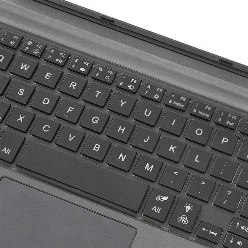 Tablet Keyboard Ergonomic Portable Bluetooth Tablet Leather Case Keyboard for