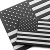 EyeCatcher USA Flag Reflective Emblem Decal Black - 4 Pack