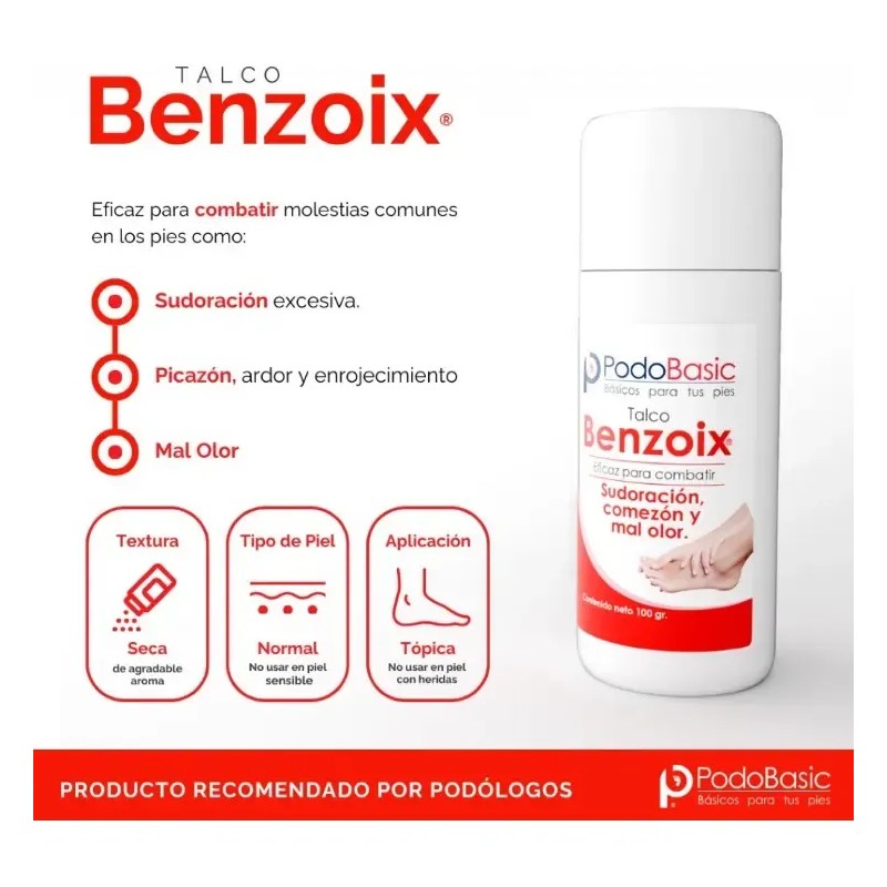 Talco Benzoix De Podobasic