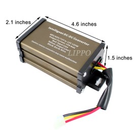 Pro Chaser Golf cart DC-DC 72V 60V 48V Volt Voltage to 12V Step Down Voltage Reducer Regulator 120W 10A