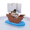 Fun Express 3D Mini Floating Mayflower Craft Kit - Makes