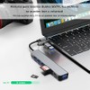 HUB USB C, 8 en 1 Adaptador USB C Multipuerto
