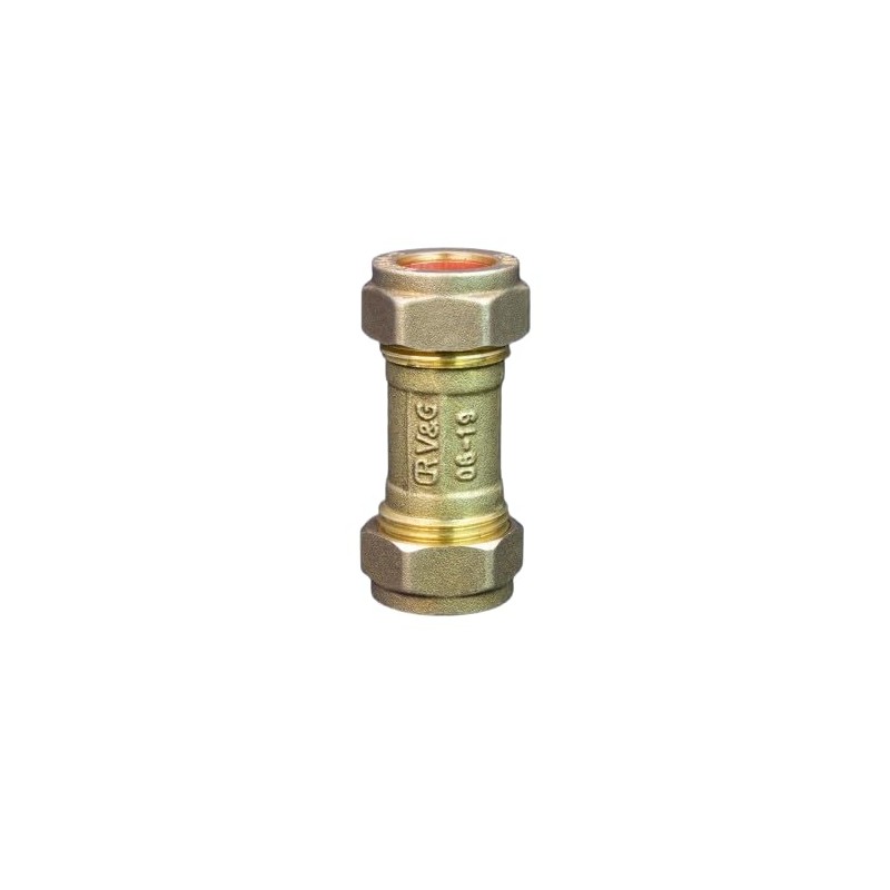 15mm Brass Single Check Valve WRAS Approved Compression Fitting Non