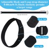 WBCBEC 6Pcs Solar Pool Cover Holder, Adjustable Solar Cover Straps