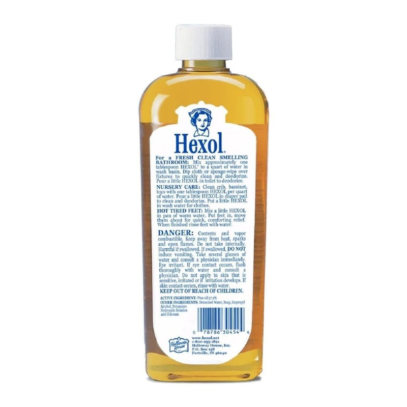 Hexol Concentrated General Household 16Fl oz High Pine Oil Content