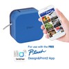 Brother P-Touch Cube Smartphone Label Maker, Bluetooth Wireless Technology, Multiple