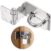 Litensh 4 Inch 90 Degree Right Angle Door Latch Safety