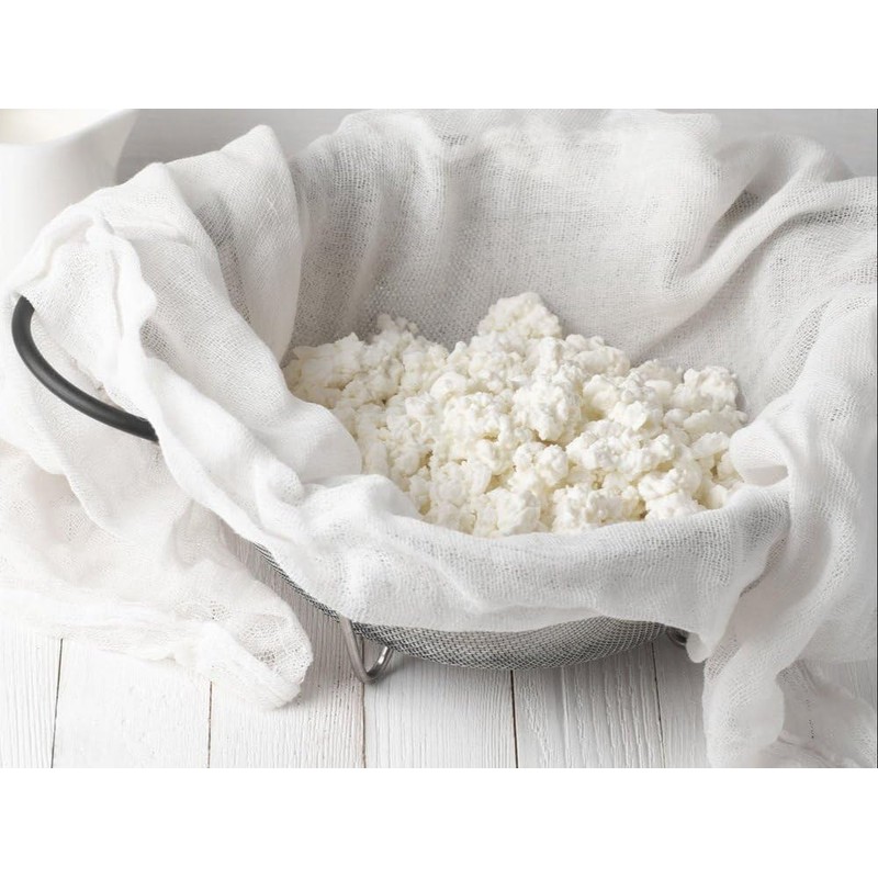 Best Reusable Cotton Cheesecloth Straining - 100% Unbleached Fine Weave