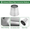 Motoforti Mandrel Exhaust Bend Elbow Concentric Reducer Car Exhaust Pipe