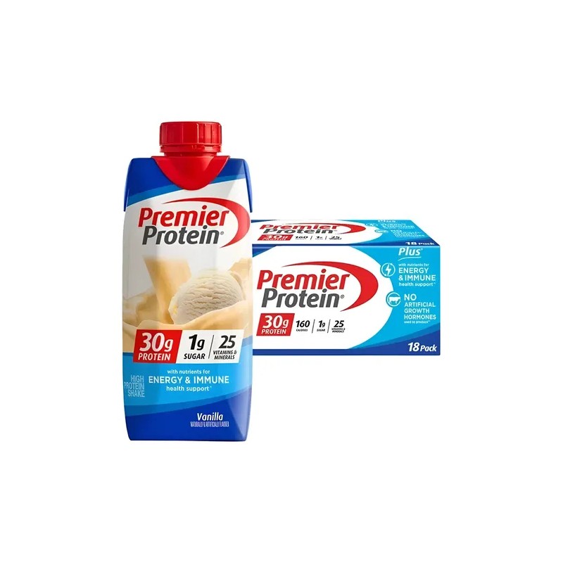 Premier Protein Batido De Proteína. Sabor Café Latte 18pack