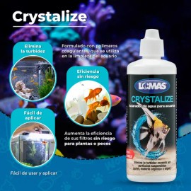 Crystalize 120 Ml - Aclarador De Agua.