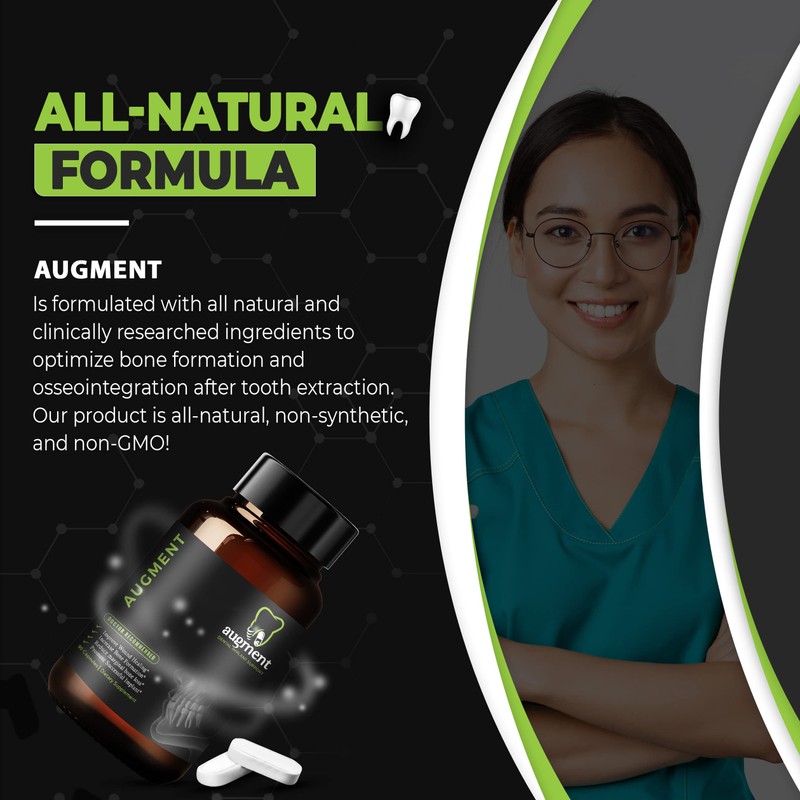 Augment Nutrition Dental Implant Support Supplement - Support Bone Formation