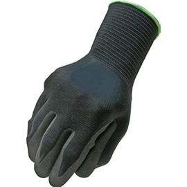 Northstar Tactigrip General Purpose Polymer Coated Gloves Size 11 for 200+ Pound Weight, Black Collar
