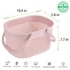 rejomiik Portable Shower Caddy Basket, Plastic Organizer Storage Tote with