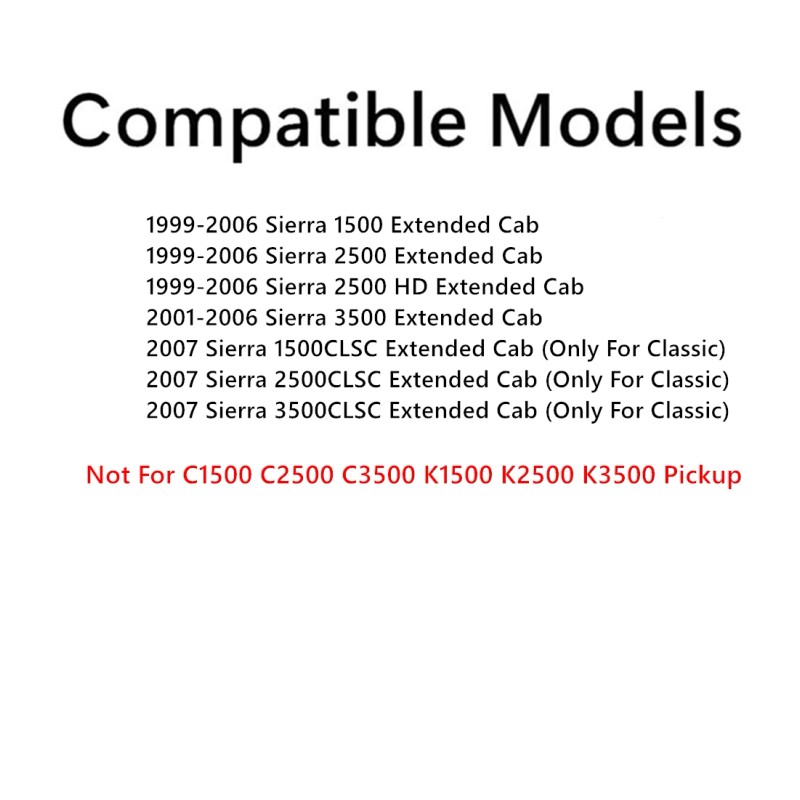 NAGD Fits 1999-2006 GMC Sierra Extended Driver Left Side Quarter