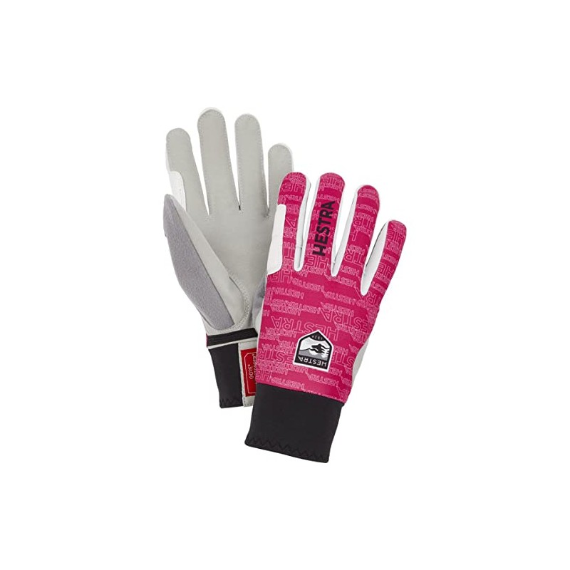 Hestra Windstopper Active Grip Glove - Off White Print |