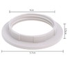 DBOO 4 Pcs Plastic Lamp Shade Reducer Ring Converter E27