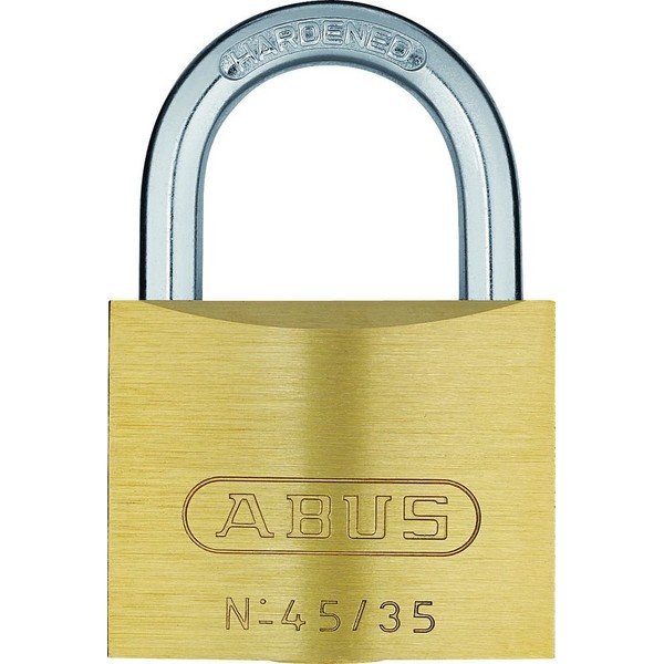 Abus 05407 Brass Padlock, 45/20, 190978
