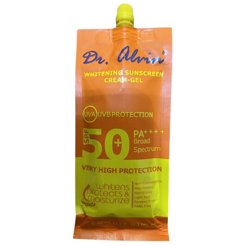 Dr. Alvin Whitening Sunscreen Cream-Gel SPF50 PA++++ (Louise Beauty Box