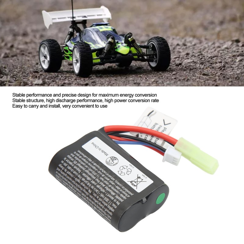 7.4V 850mAh Lipo Battery 850mAh Lithium Battery for 1/16 Remote