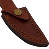 Leather Sheath for 6 inch Knife Made from Cowhide, Sheath