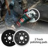 2 x 125 mm sanding discs suitable for Bos-Ch Pex