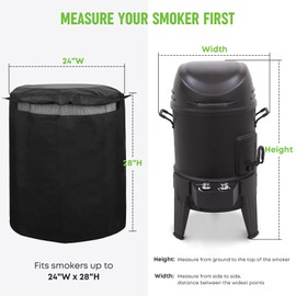 Stanbroil Cover for Char-Broil Big Easy Smoker Roaster & Grill, Waterproof, Heavy Duty Grill Cover Fit for Charbroil Model 12101550