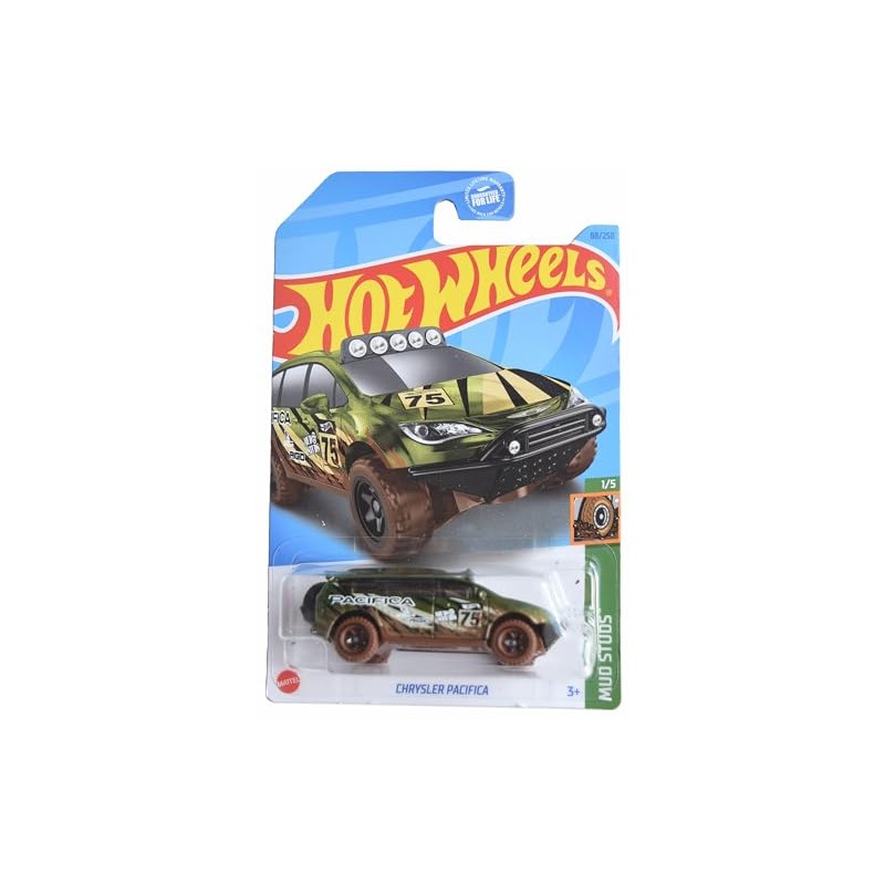 Hot Wheels Chrysler Pacifica, Mud Studs 1/5 [Green] 88/250
