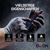 OX-ON Flexible Advanced 1900 Grey Work Gloves, Durable Safety Gloves,