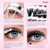Individual Eyelashes Kit 600+ Pieces 30D-40D-50D-60D-80D-100D Volume Cluster Lashes Extensions,