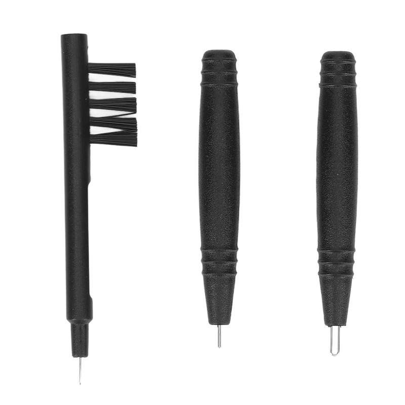 Hearing Aids Cleaning Tools U Screwdriver 5 Hole Brush Portable