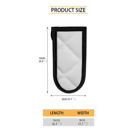 Horeset Mushroom Pattern Cast Iron Skillet Handle Cover Soft Pot Pan Handle Cover for Baking Supplies,Kitchen