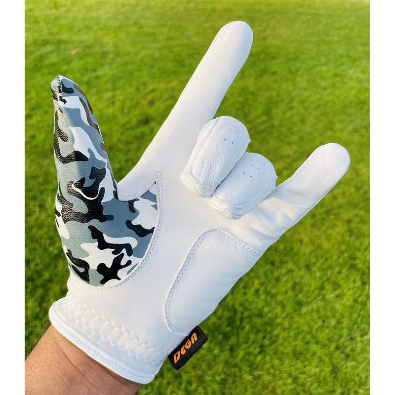 DEGA Golf Gloves 2 Pack 100% Cabretta Leather Golf Glove