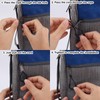 20pcs Black U Shape Zipper Pulls, Universal Replacement Cord for