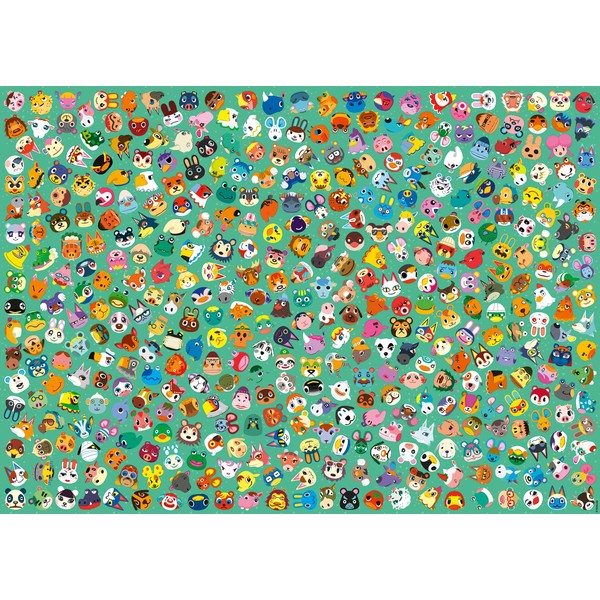 Ravensburger Puzzle 17454 Animal Crossing 1000 Pieces Challenge Puzzle for