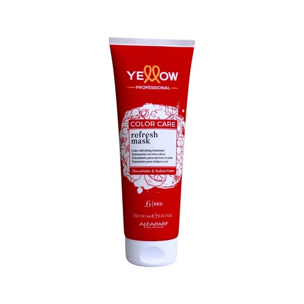 Mascarilla Color Care Pig .6 Reaviva Color Rojos250ml Yellow