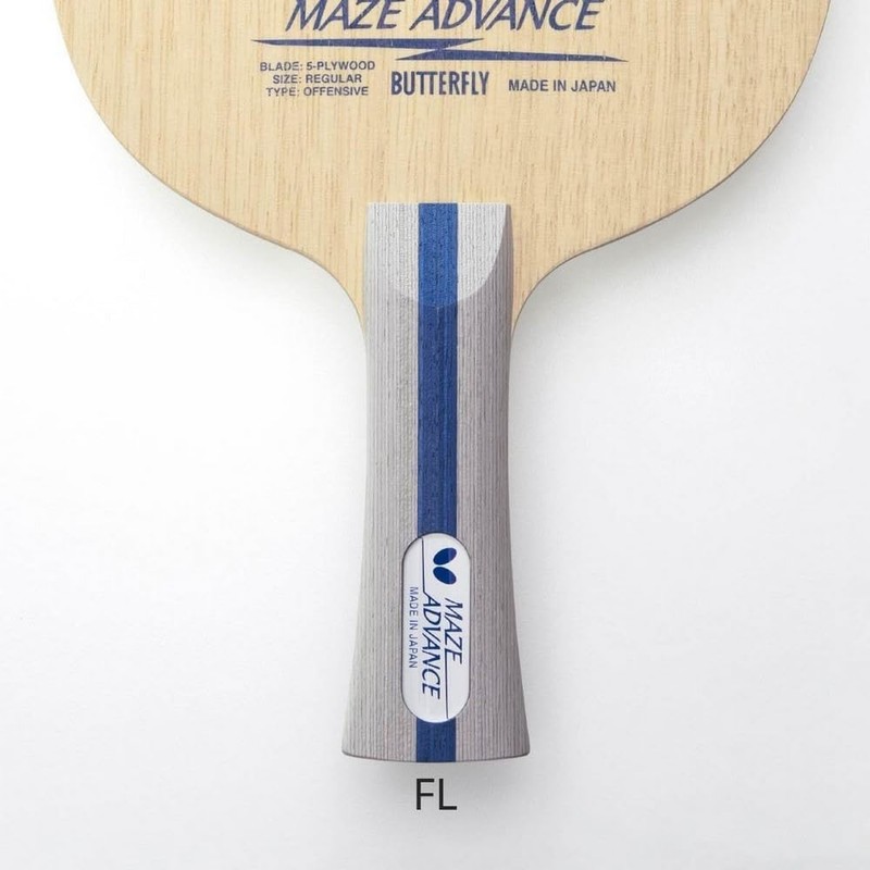 Butterfly Mace Advanced FL 37141 Table Tennis Shake Hand Racket,