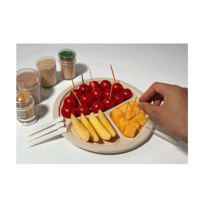 1000-Pack Natural Bamboo Toothpicks – Sturdy, Splinter-Free & Eco-Friendly |